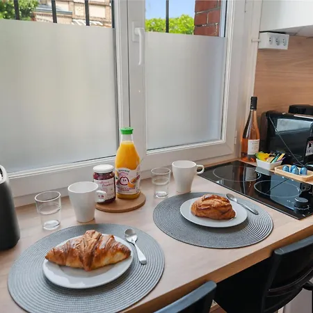 شقة L'escale Rouennaise Cosy Proche De La Gare